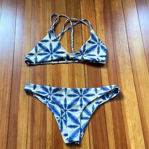 medium stone fox swim bikini